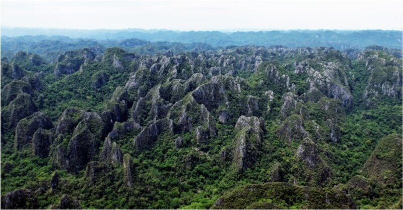 Tiêu chí (viii) - Địa chất: Hệ thống karst nhiệt đới ẩm ướt nguyên vẹn lớn nhất trên toàn cầu. Đặc biệt quan trọng là các hang động Sơn Đoòng và Xe Bang Fai chứa đựng đoạn hang động lớn nhất thế giới được ghi nhận về đường kính và tính liên tục, và đoạn hang sông hoạt động lớn nhất cũng như hồ chứa hang động đơn lẻ tương ứng.