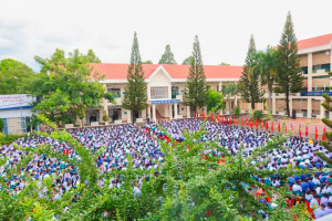 Trường Phổ thông dân tộc nội trú Tây Nguyên, tỉnh Đắk Lắk (ảnh: TD)