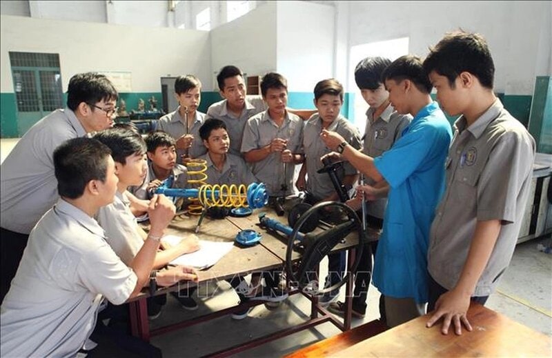Tính đến tháng 12/2024, cả nước có 1.545 cơ sở GDNN (ảnh minh hoạ)