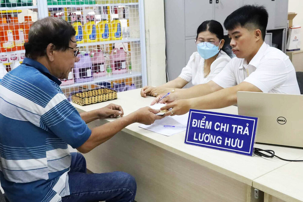 Hướng dẫn tăng lương hưu, trợ cấp BHXH, trợ cấp hàng tháng thêm 8% từ 01/7/2026