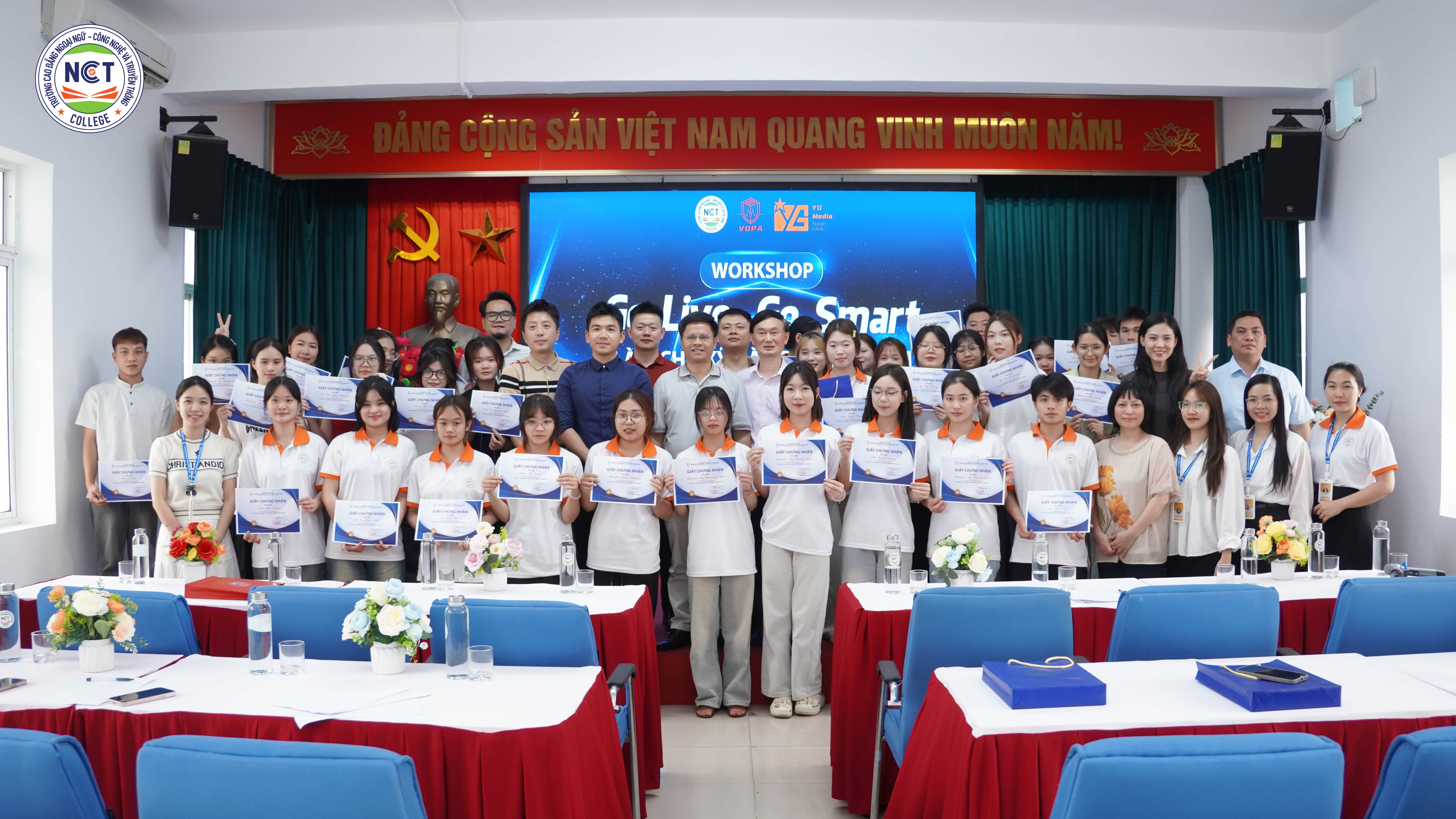NCT College từng bước khẳng định vị thế là cơ sở giáo dục nghề nghiệp hội nhập, đào tạo nguồn nhân lực chất lượng cao 