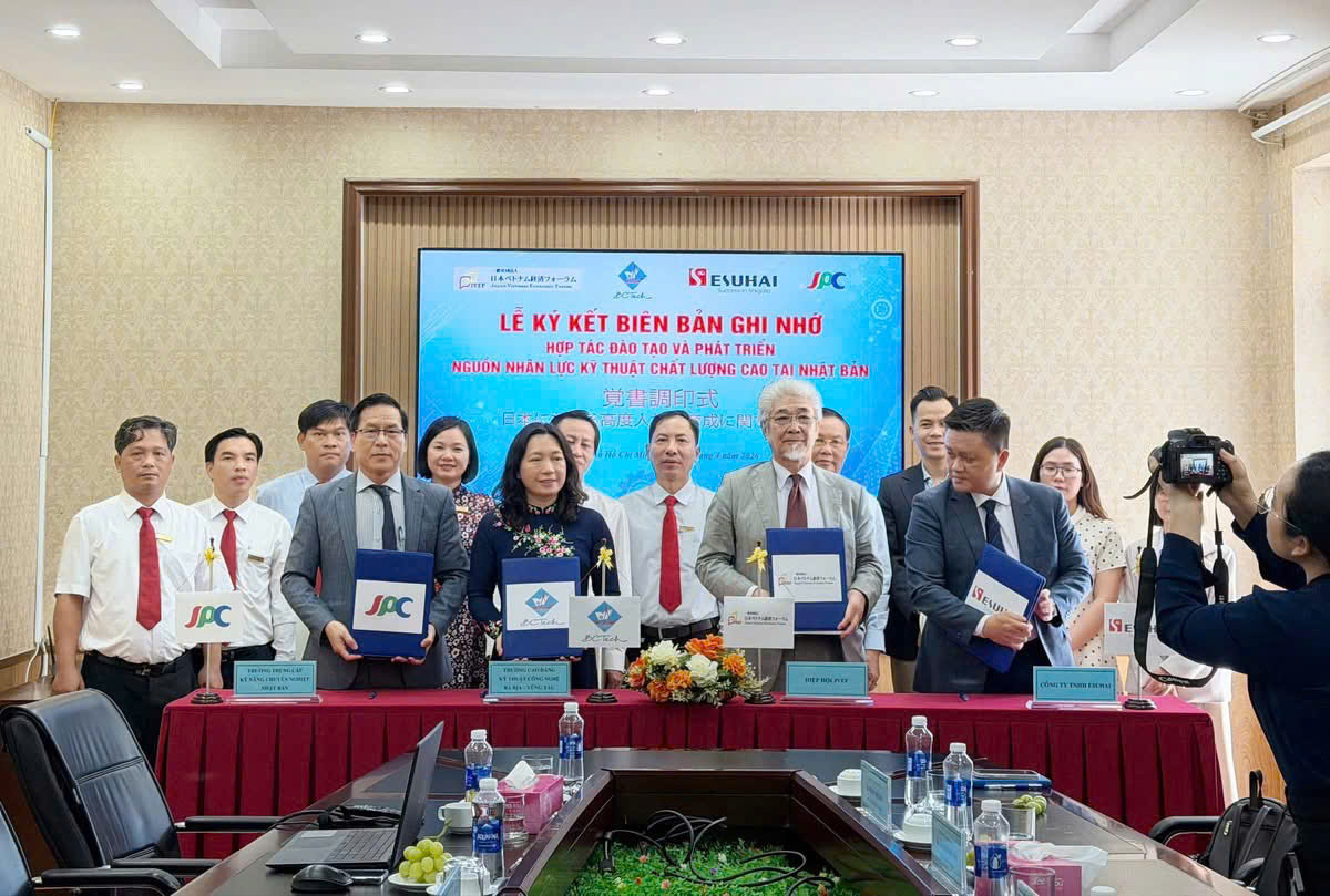 Đào tạo theo đơn đặt hàng: Lợi thế khác biệt của trường CĐ Kỹ thuật công nghệ Bà Rịa – Vũng Tàu
