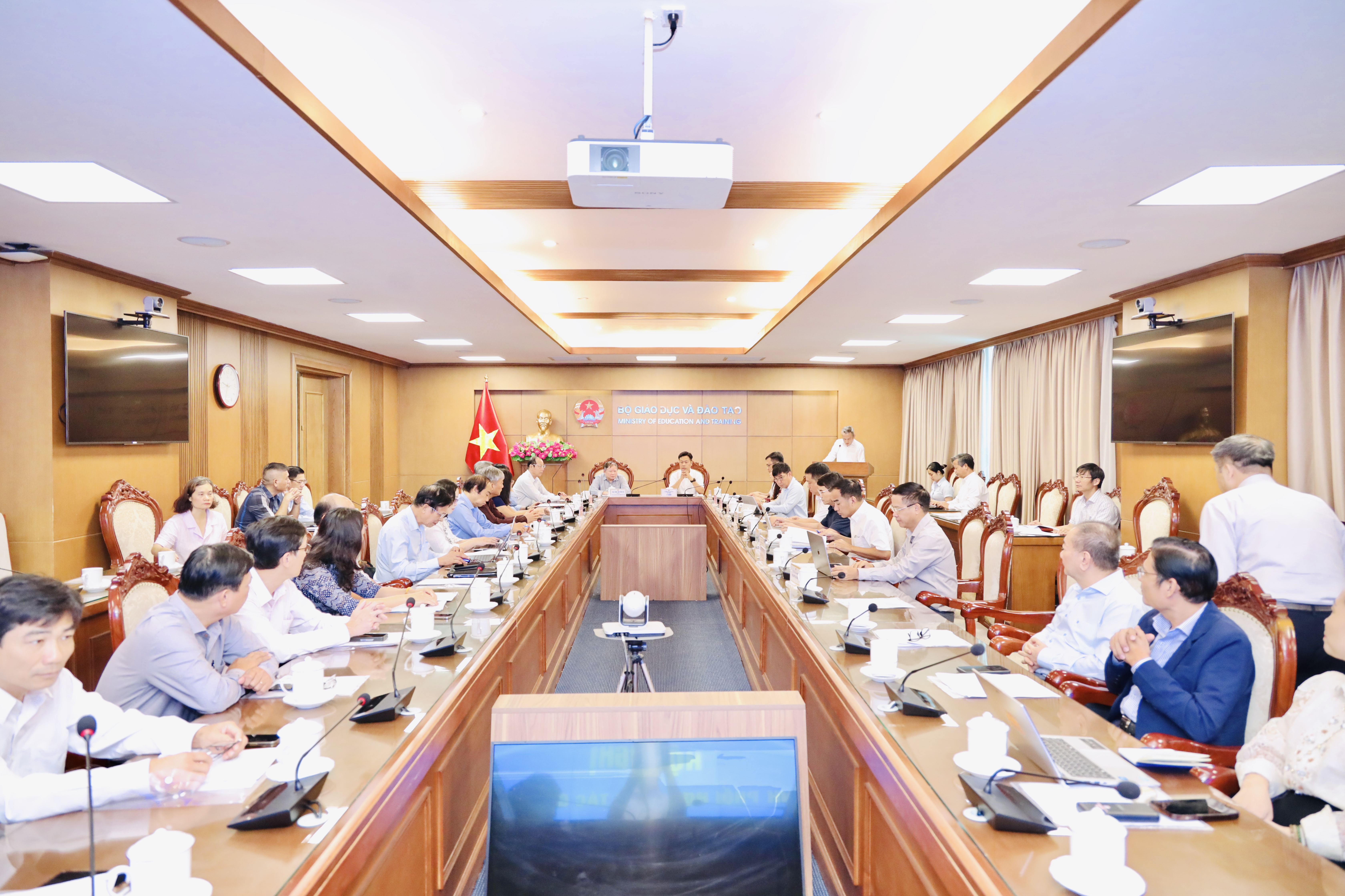 Hội nghị thu hút nhiều cơ sở GDNN cùng tham gia.