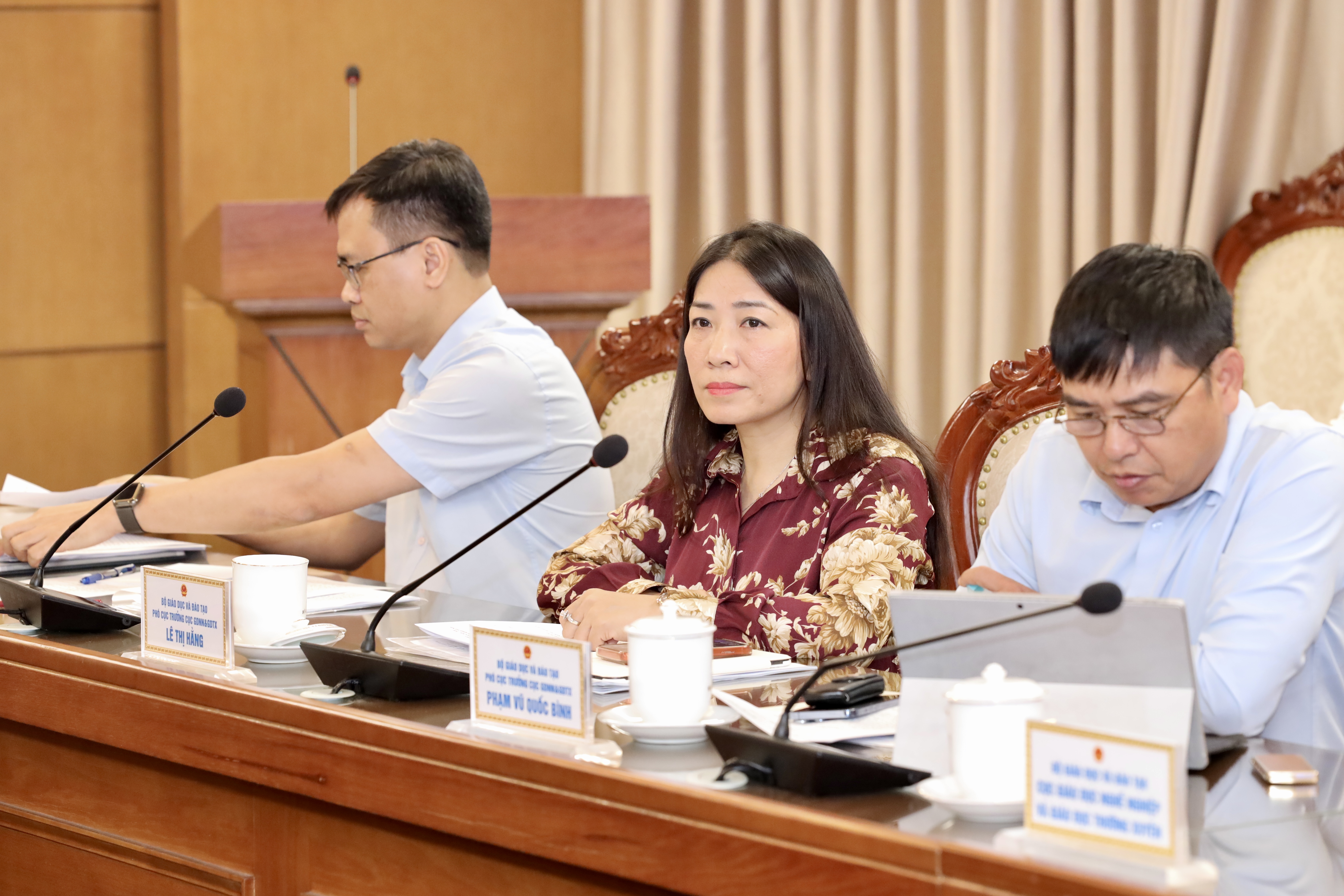 Lãnh đạo Cục GDNN sẽ đóng vai trò đầu mối kết nối cùng Hiệp hội Giáo dục nghề nghiệp triển khai thực hiện các chương trình hành động.
