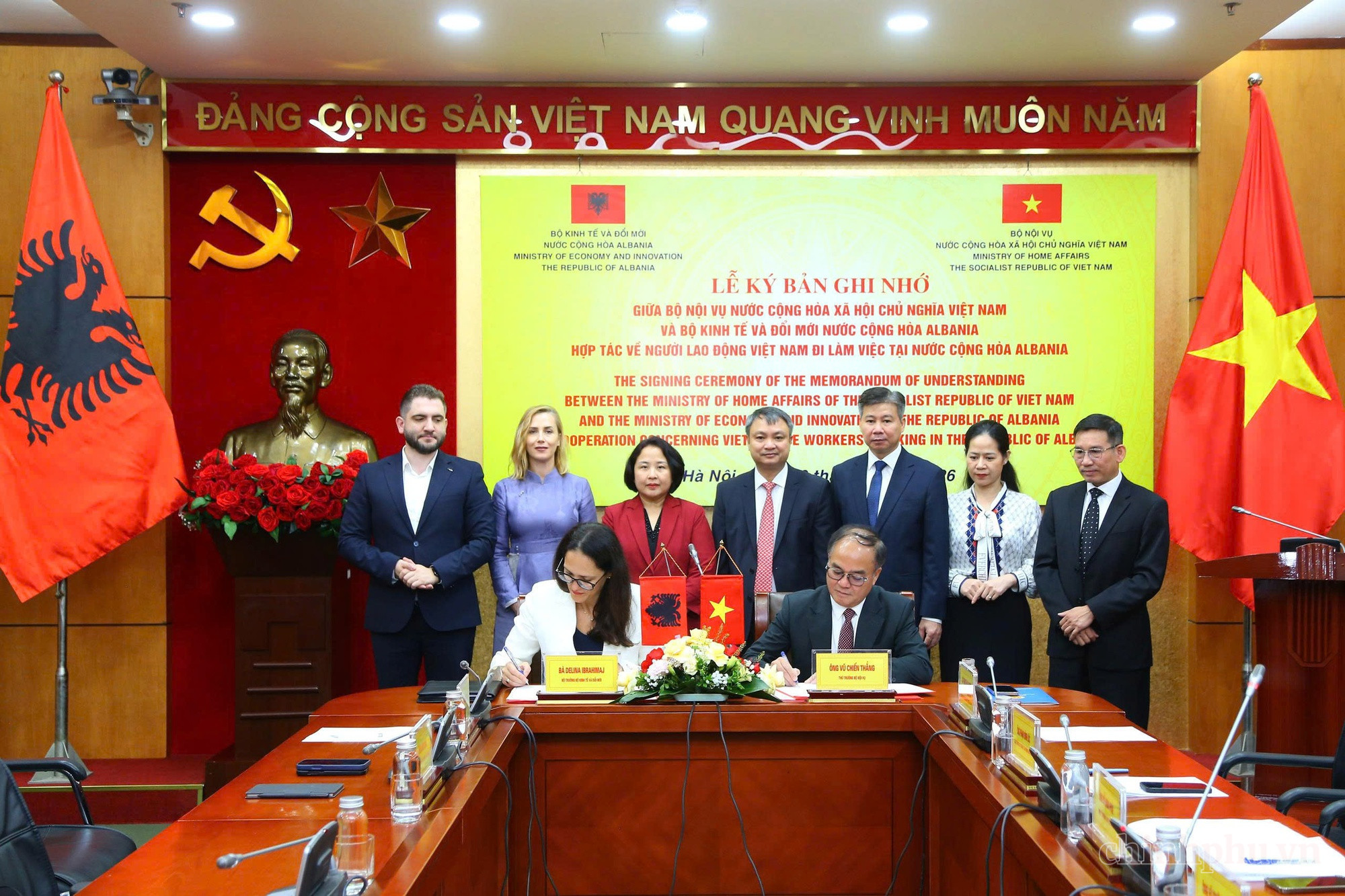 Ký kết hợp tác đưa lao động Việt Nam đi làm việc tại Albania