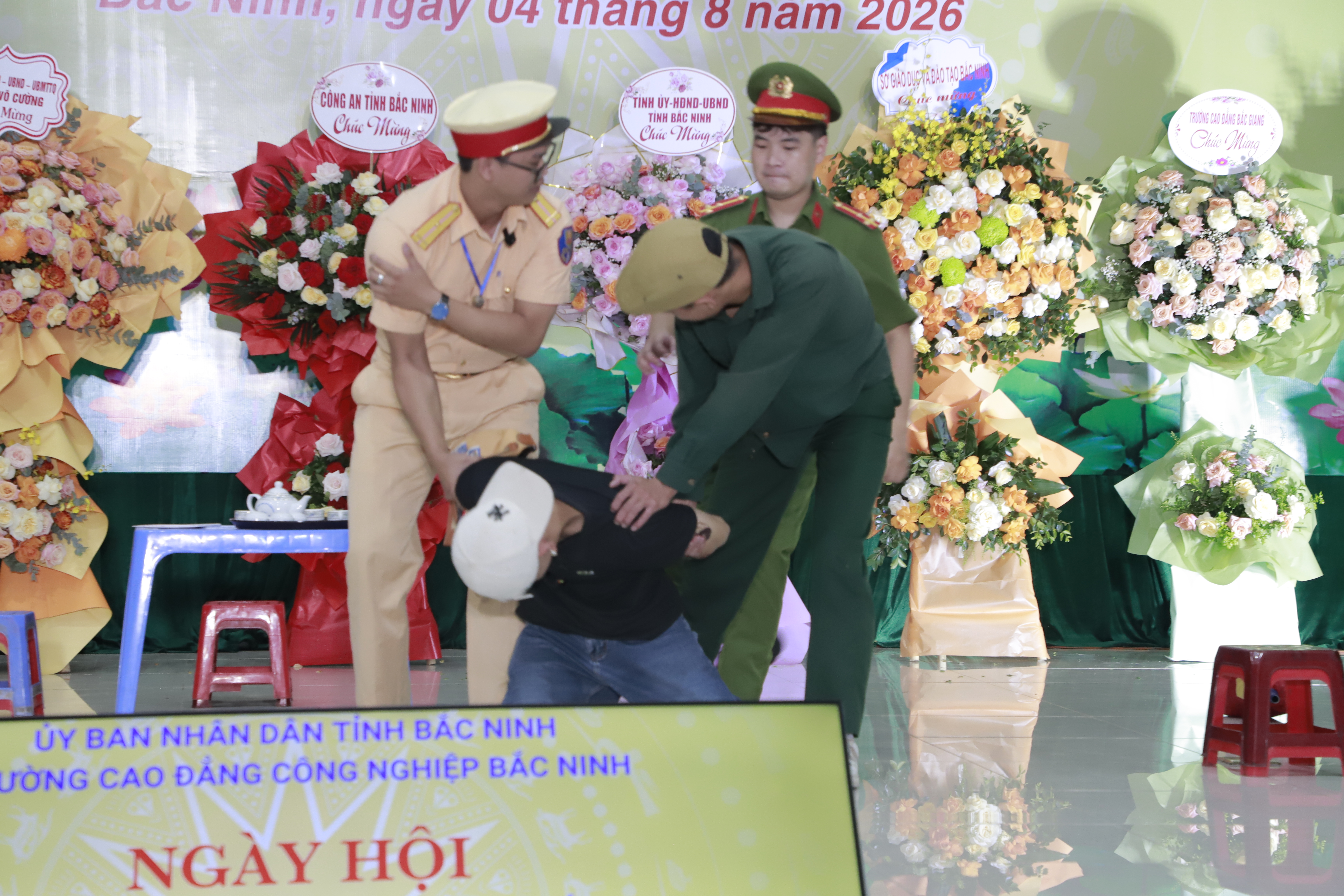 Tiểu phẩm mang tính giáo dục pháp luật tại Ngày hội Toàn dân bảo vệ an ninh Tổ quốc của BCI 
