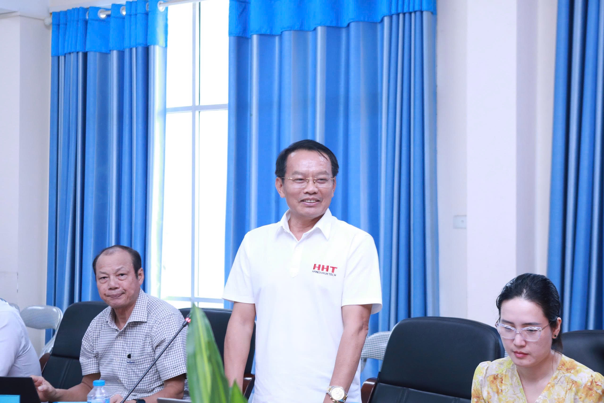 Hiệu trưởng CĐ Công nghệ cao Hà Nội, ông Phạm Xuân Khánh đánh giá cao vai trò của kỳ thi kỹ năng nghề trong việc hình thành nguồn nhân lực chất lượng cao
