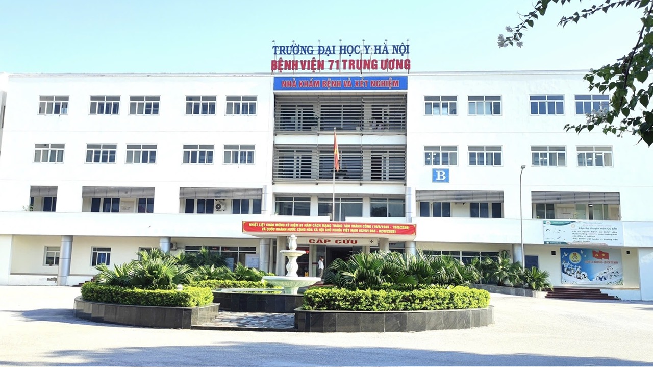 Bệnh viện 71 Trung ương tại phường Quảng Phú, tỉnh Thanh Hoá